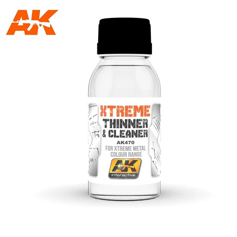 XTREME CLEANER & THINNER 100ml Paint - AK Interactive