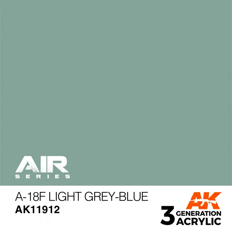 3rd generation - a-18f light grey blue Paint