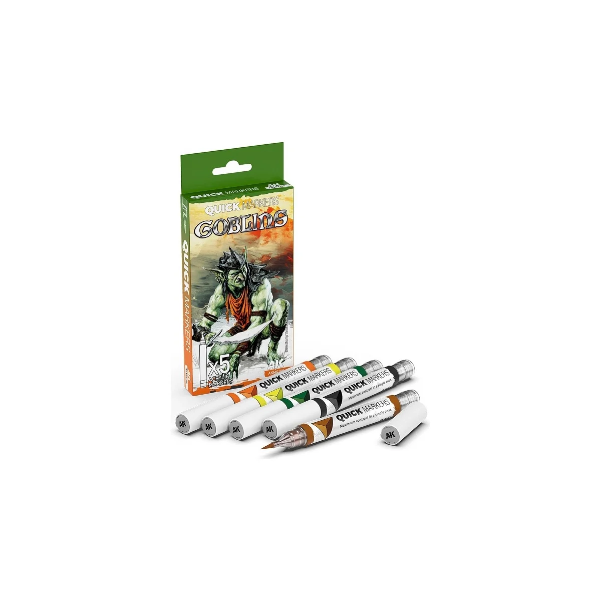 Quick markers goblins Paint - AK Interactive