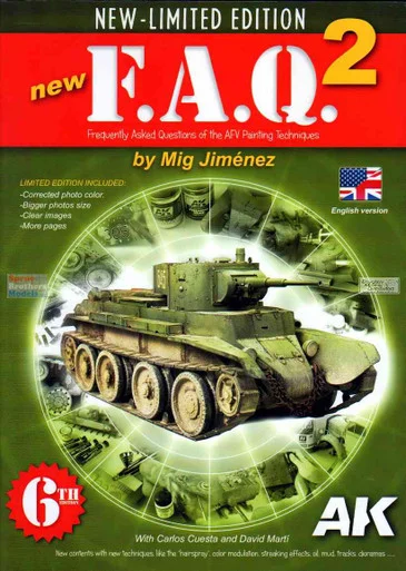 AKI000038V6 AK Interactive - FAQ 2 by Mig Jimenez (6th Edition)