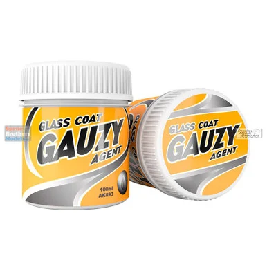 AKI000893 AK Interactive Gauzy Agent Glass Coat 100ml
