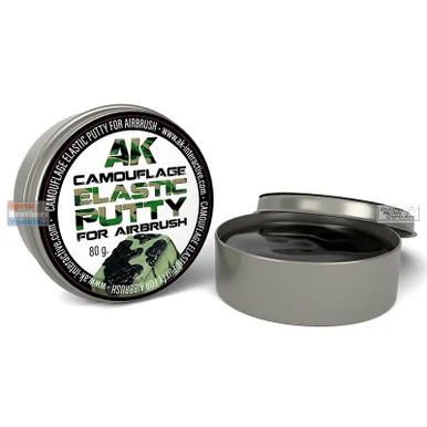 AKI008076 AK Interactive Camouflage Plastic Putty for Airbrush 80g
