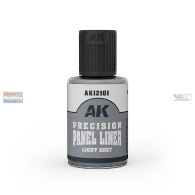 AKI012101 AK Interactive Precision Panel Liner - Light Grey 30ml