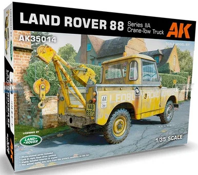 AKI035014 AK Interactive Land Rover 88 Series IIA Crane-Tow Truck