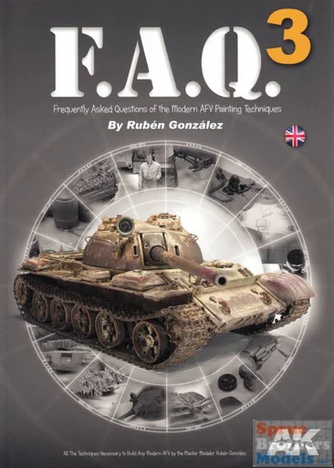 AKI000288 AK Interactive - FAQ 3: Frequently Asked Questions of the Modern AFV Painting Techniques