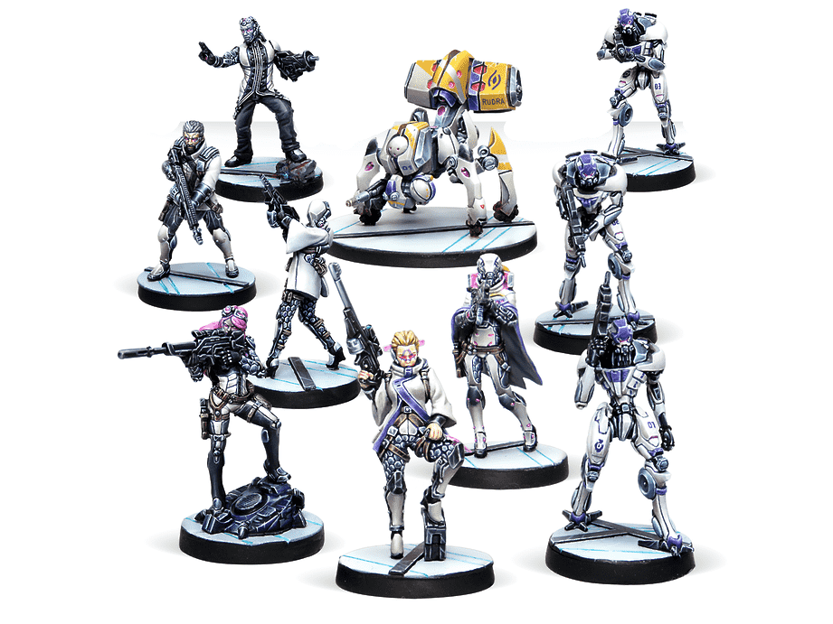 Infinity ALEPH Operations Action Pack Miniature Game Figures - Corvus Belli