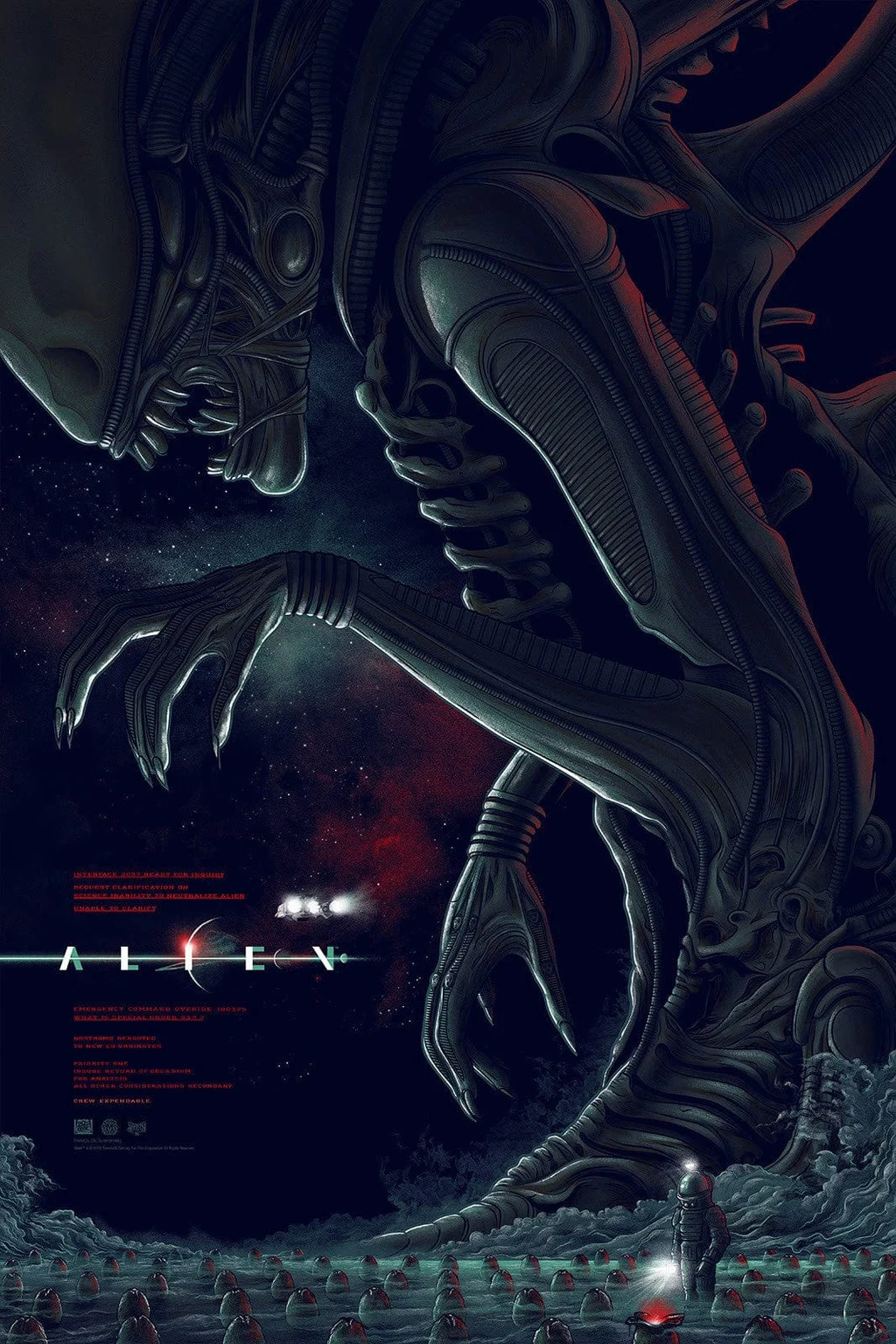 Alien (Variant) - Mike Saputo