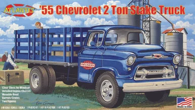 1/48 Atlantis Models 1955 Chevrolet 2-Ton Stake Bed Truck (formerly Revell)