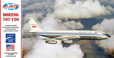 1/136 Atlantis Boeing 707-120 1/139 Airliner Plastic Model Kit