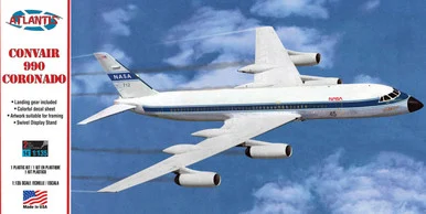 1/135 Atlantis Convair 990 Jet Airliner (formerly Revell) - Atlantis Models