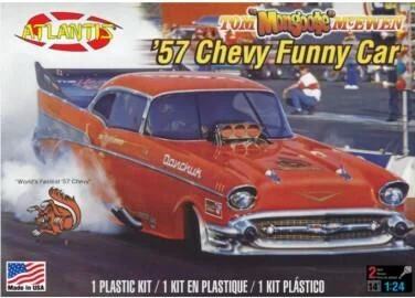 1/24 Atlantis Models Tom Mongoose McEwen 1957 Chevy Funny Car (formerly Revell)