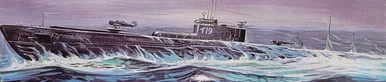 1/275 Atlantis Japanese Navy World War II Type B1 Submarine I-19 - PREORDER