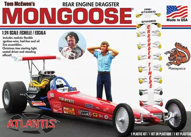 1/24 Atlantis Models Tom McEwen Rear Engine Dragster