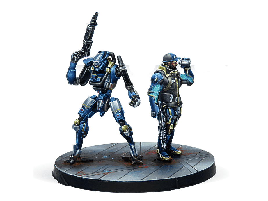 Infinity O-12 Alpha Unit (Light Shotgun) Miniature Game Figures
