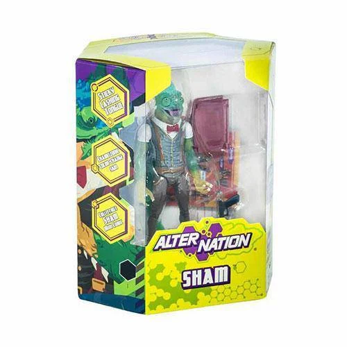 Alter Nation - Sham - 5.5 Inch Action Figure (With Free Comic Book)