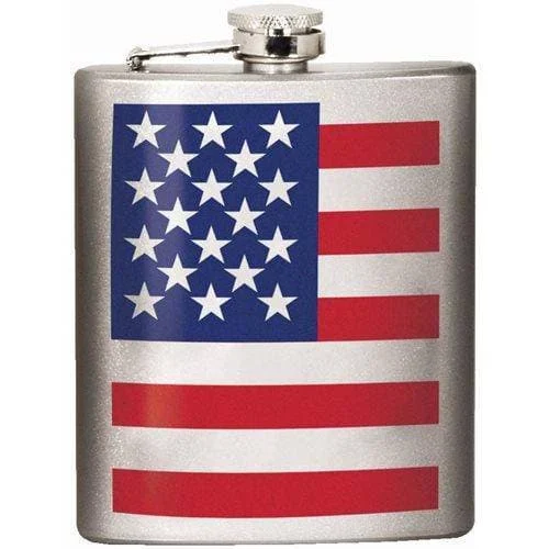 American Flag 7oz. Hip Flask - Spoontiques