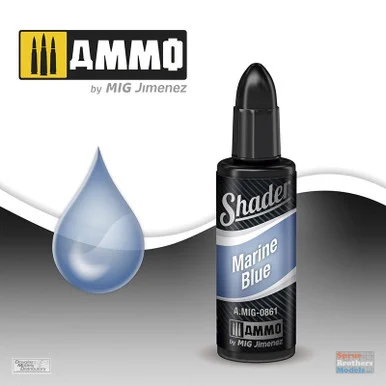 AMM0861 AMMO by Mig Shader - Marine Blue (10ml)