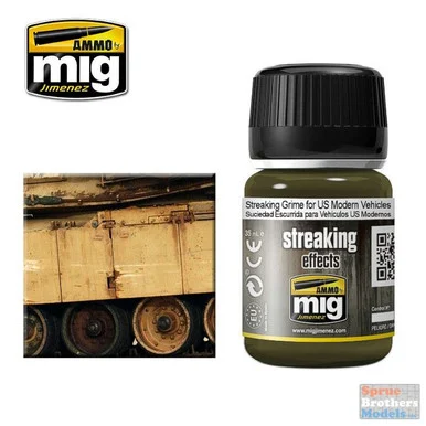 AMM1207 AMMO by Mig - Streaking Grime for Modern US Vehicles (35ml)
