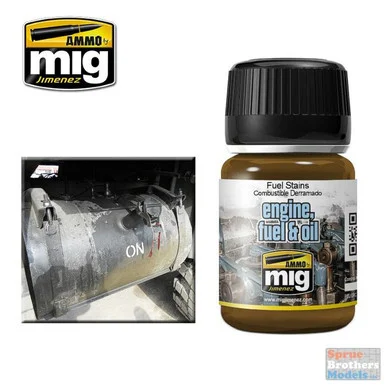 AMM1409 AMMO by Mig Engine, Fuel & Oil - Fuel Stains