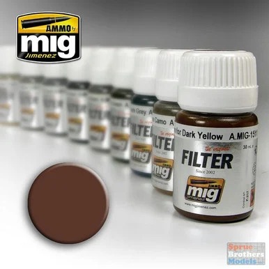 AMM1500 AMMO by Mig Filter - Brown for White