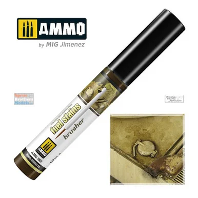AMM1801 AMMO by Mig Effects Brusher - Fuel Stains
