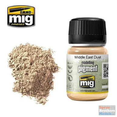 AMM3018 AMMO by Mig Modelling Pigment - Middle East Dust