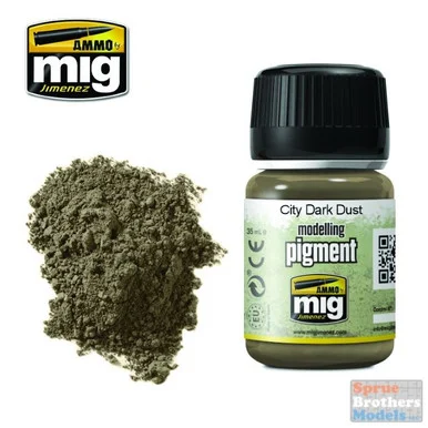 AMM3028 AMMO by Mig Modelling Pigment - Dark City Dust