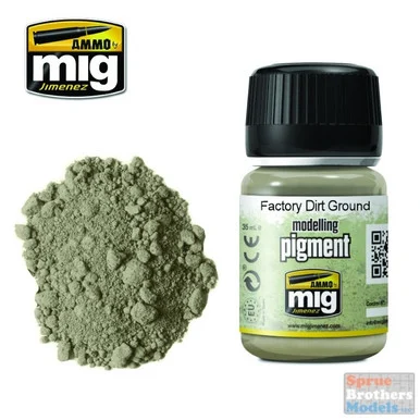 AMM3030 AMMO by Mig Modelling Pigment - Factory Dirt Ground