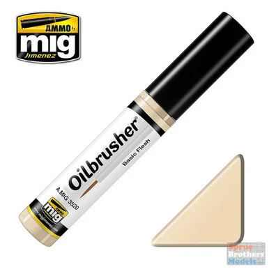 AMM3520 AMMO by Mig Oilbrusher - Basic Flesh