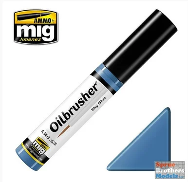 AMM3528 AMMO by Mig Oilbrusher - Sky Blue