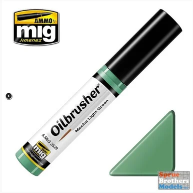 AMM3529 AMMO by Mig Oilbrusher - Mecha Light Green