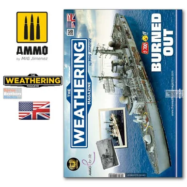 AMM4532 AMMO by Mig The Weathering Magazine #33 Burned Out