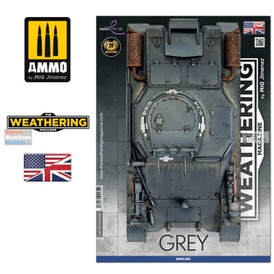 AMM4534 AMMO by Mig The Weathering Magazine #35 Grey