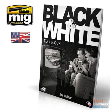 AMM6016 AMMO by Mig - Black & White Technique