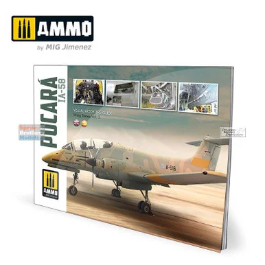AMM6025 AMMO by Mig - Visual Modelers Guide Wing Series Vol 2: IA-58 Pucara