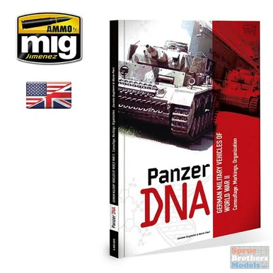AMM6035 AMMO by Mig Panzer DNA: German Military Vehicles of WW2 - Camouflage, Markings, Organization