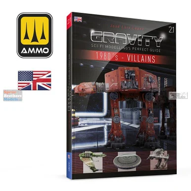 AMM6101 AMMO by Mig GRAVITY 2.1 - Sci-Fi Modelling's Perfect Guide - 1980's Part 12: Villains