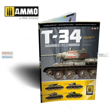 AMM6145 AMMO by Mig - T-34 Colors: T-34 Tank Camouflage in WWII