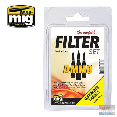 AMM7453 AMMO by Mig Filter Set - German Tanks