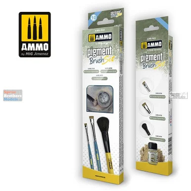 AMM7610 AMMO by Mig - Pigment Brushes Set