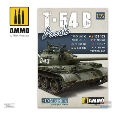 AMM8062 AMMO by Mig Decals - 1:72 T-54B