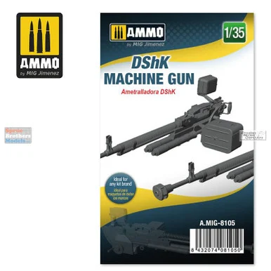 AMM8105 1:35 AMMO by Mig DShK Machine Gun