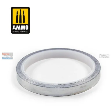 AMM8250 AMMO by Mig - Aluminum Tape (0.39in x 32ft)