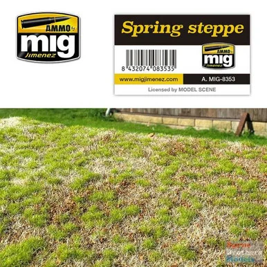AMM8353 AMMO by Mig Diorama Base - Spring Steppe