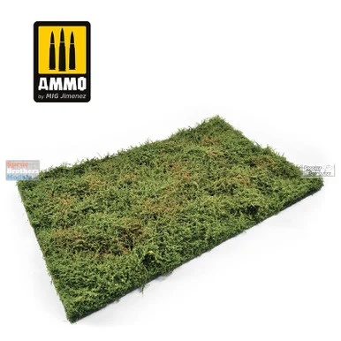 AMM8363 AMMO by Mig Diorama Base - Wilderness Fields with Bushes (Early Summer)