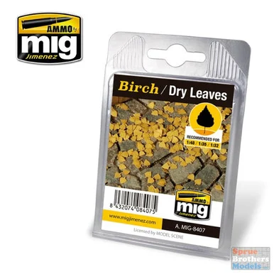 AMM8407 AMMO by Mig Leaves - Birch / Dry Leaves