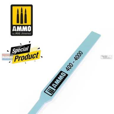 AMM8566 AMMO by Mig - Polishing Sanding Stick (400 & 4000-grit)