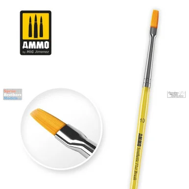AMM8622 AMMO by Mig - #10 Synthetic Flat Brush