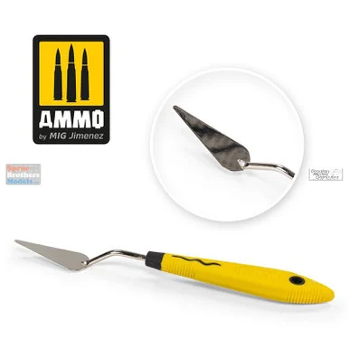 AMM8681 AMMO by Mig - Drop Shape Large Palette Knife