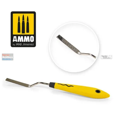 AMM8683 AMMO by Mig - Flat Rectangle Palette Knife